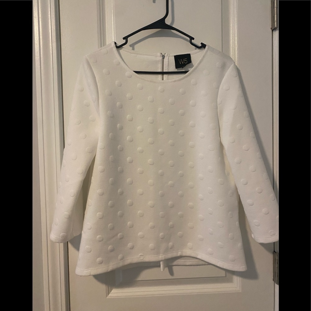 Women’s W5 3/4 Length Sleeve Dot Shirt
